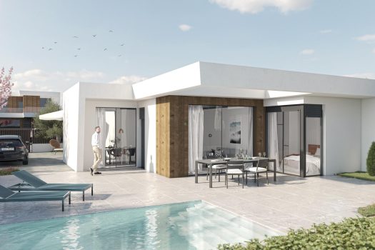 Exclusieve vrijstaande villa’s in Altaona Golf, Murcia