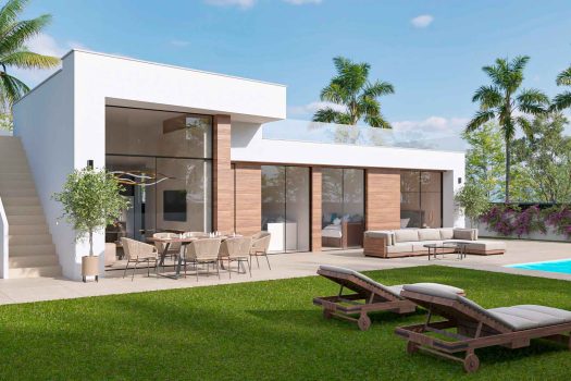 Vrijstaande villas in een prachtige omgeving gelegen in Condado de Alhama, Golf Resort