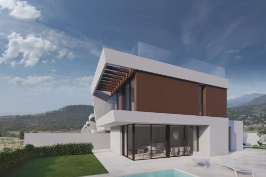 Vrijstaande villa’s met uitzicht op zee en de bergen in Balcon de Finestrat