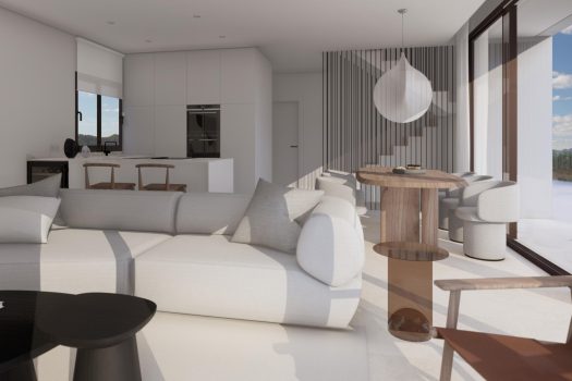 Vrijstaande villa’s met uitzicht op zee en de bergen in Balcon de Finestrat