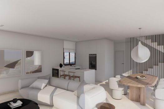 Vrijstaande villa’s met uitzicht op zee en de bergen in Balcon de Finestrat