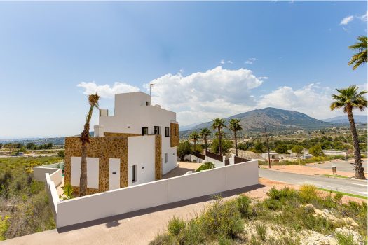Vrijstaande villa’s met uitzicht op zee en de bergen in Balcon de Finestrat