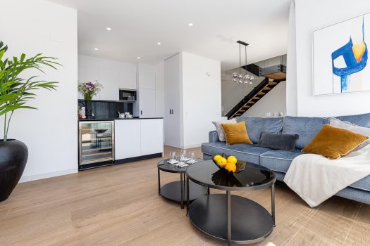 Vrijstaande villa’s met uitzicht op de bergen in Finestrat.