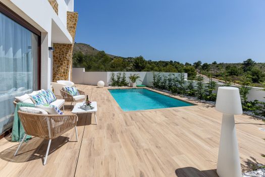 Vrijstaande villa’s met uitzicht op zee en de bergen in Balcon de Finestrat