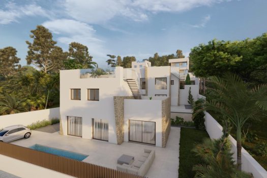 Vrijstaande villa’s met uitzicht op zee en de bergen in Balcon de Finestrat