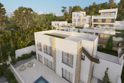 Vrijstaande villa’s met uitzicht op zee en de bergen in Balcon de Finestrat