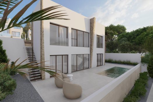 Vrijstaande villa’s met uitzicht op zee en de bergen in Balcon de Finestrat