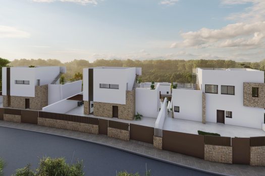 Vrijstaande villa’s met uitzicht op zee en de bergen in Balcon de Finestrat