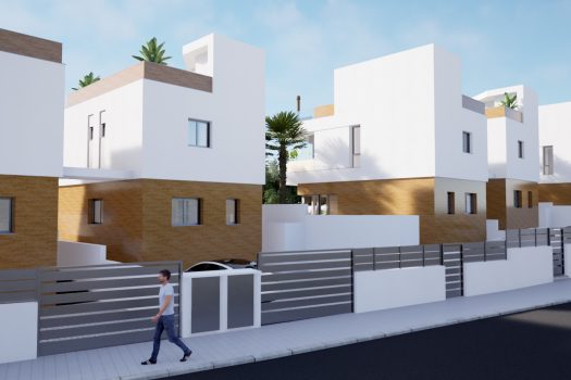 Vrijstaande villa’s aan de golfbaan in Pilar de la Horadada