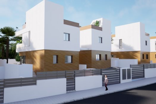Vrijstaande villa’s aan de golfbaan in Pilar de la Horadada