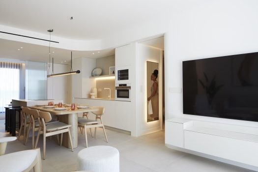 Appartementen aan het strand in La Manga, Murcia