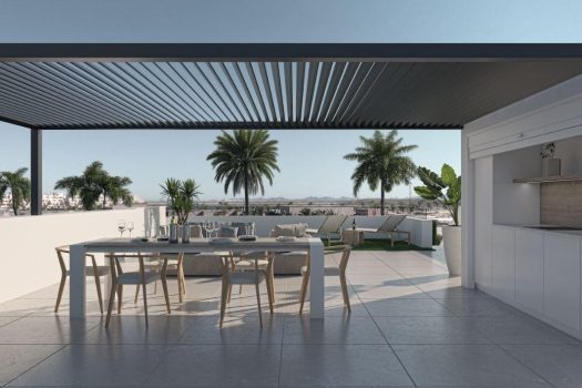 Moderne appartementen met grote terrassen in Condado de Alhama