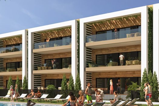 Ruime en lichte appartementen naast de golf in Torre del Rame, Los Alcázares