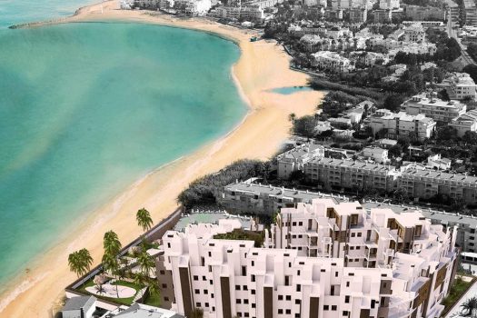 Appartementen in Denia aan het strand