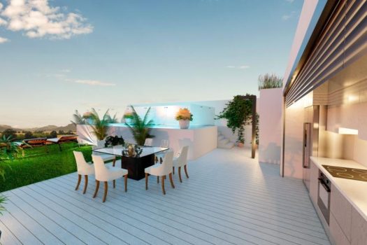 Appartementencomplex in Benijofar met penthouses met privé zwembad