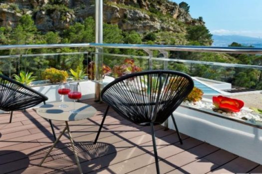 Luxe villa met zeezicht in Altea