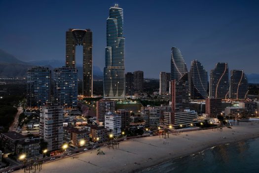 Exclusief wonen in het meest iconische gebouw van de skyline van Benidorm