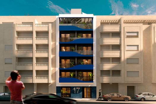Appartementen op slechts een paar meter van het strand in Torrevieja