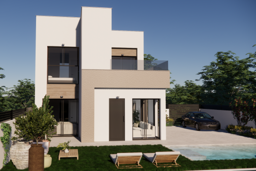 Vrijstaande villa’s nabij de golfbaan in Orihuela