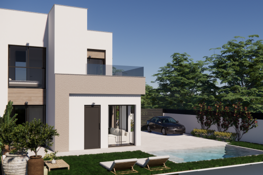 Vrijstaande villa’s nabij de golfbaan in Orihuela