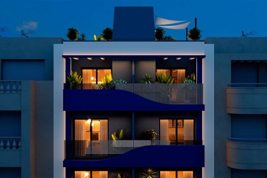 Appartementen op slechts een paar meter van het strand in Torrevieja