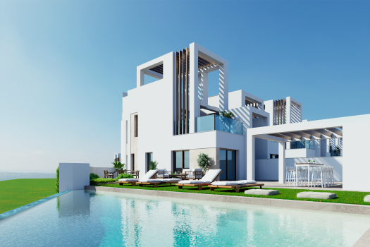 Exclusieve villa’s naast La Serena Golf in Los Alcázares