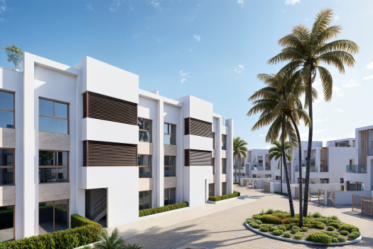 Appartementen aan de golfbaan in Los Alcázares