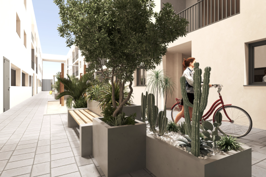 Appartementen met zwembad in San Miguel de Salinas
