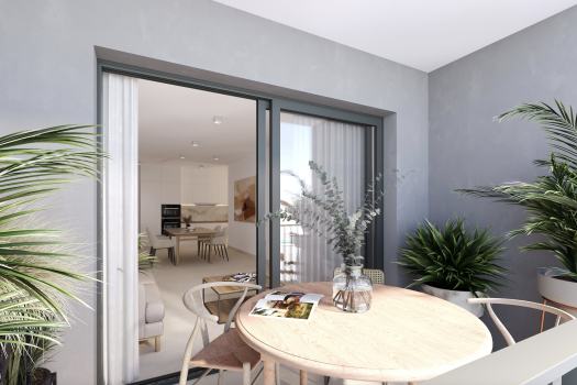 Appartementen met zwembad in San Miguel de Salinas
