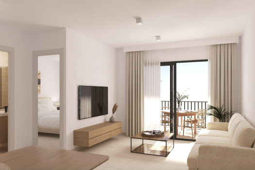 Appartementen met zwembad in San Miguel de Salinas
