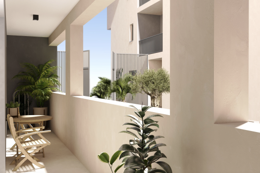 Appartementen met zwembad in San Miguel de Salinas