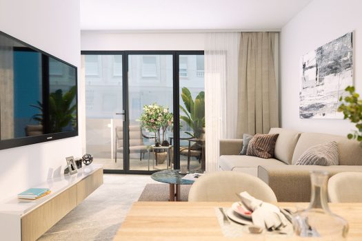 Appartementen op 200 meter van de zee in Torrevieja