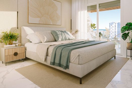Appartementen aan zee in Punta Prima, Orihuela Costa