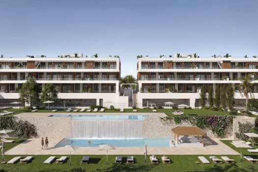 Nieuwbouw appartementen in Finestrat aan de Costa Blanca dicht bij Benidorm en zee