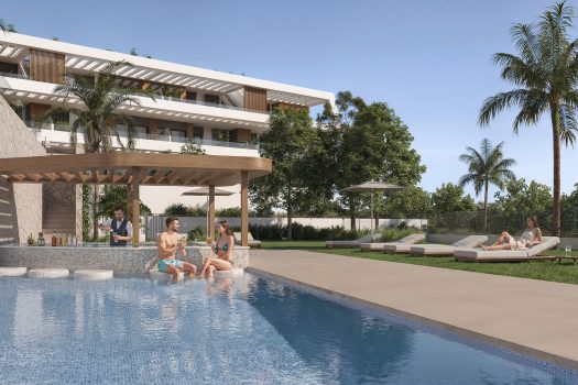 Nieuwbouw appartementen in Finestrat aan de Costa Blanca dicht bij Benidorm en zee