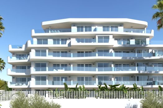 Nieuwbouwappartementen aan zee in Mil Palmeras met inbegrepen toeristenvergunning