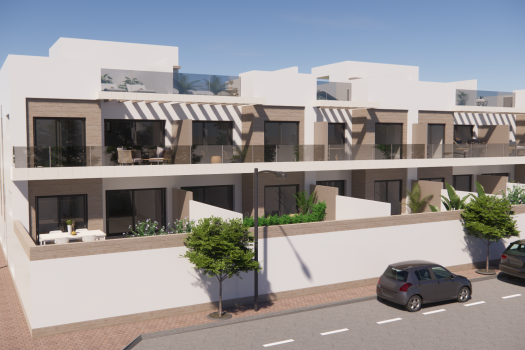 Appartementen met zonnige terrassen in Rojales
