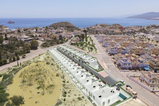 Vrijstaande villa’s op 400 meter van de zee in San Juan de los Terreros, Almería