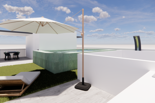 Appartementen op tweede lijn van het strand in Torre de la Horadada