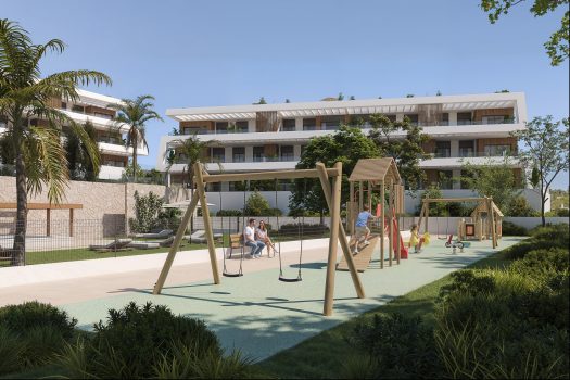 Nieuwbouw appartementen in Finestrat aan de Costa Blanca dicht bij Benidorm en zee