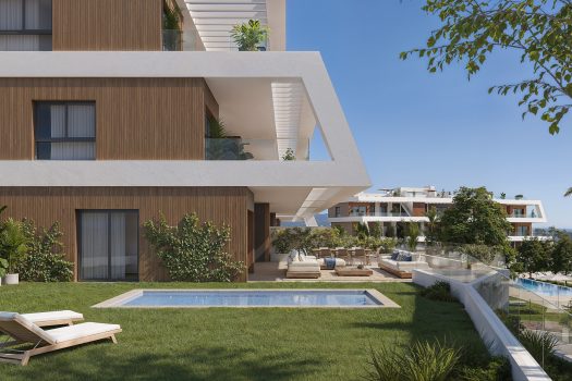 Nieuwbouw appartementen in Finestrat aan de Costa Blanca dicht bij Benidorm en zee
