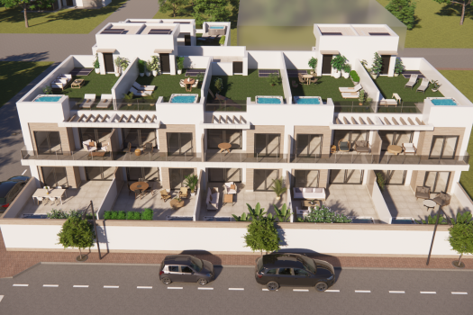 Appartementen met zonnige terrassen in Rojales