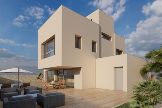 Luxe op maat gebouwde villa op 150 meter van zee