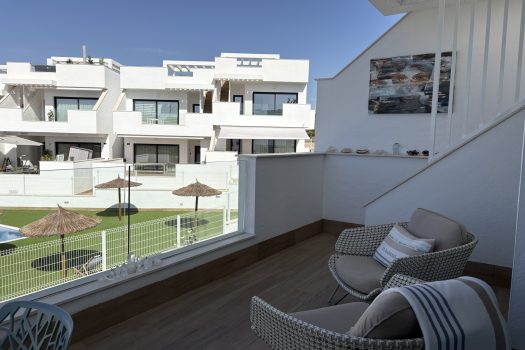 Exclusief penthouse met panoramisch uitzicht op de Campana Golf en de Middellandse Zee — Finestrat, Costa Blanca
