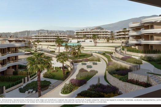Appartementen met 2 en 3 slaapkamers tussen Playa de Poniente en Cala de Finestrat