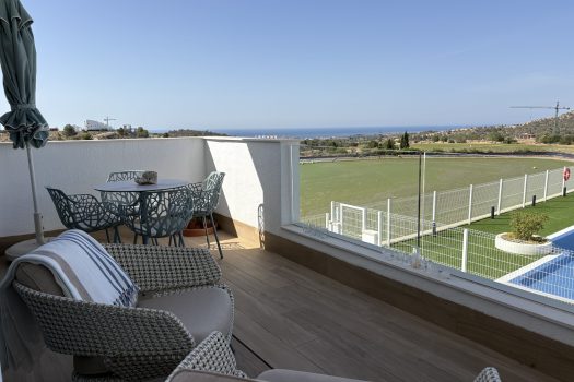 Exclusief penthouse met panoramisch uitzicht op de Campana Golf en de Middellandse Zee — Finestrat, Costa Blanca