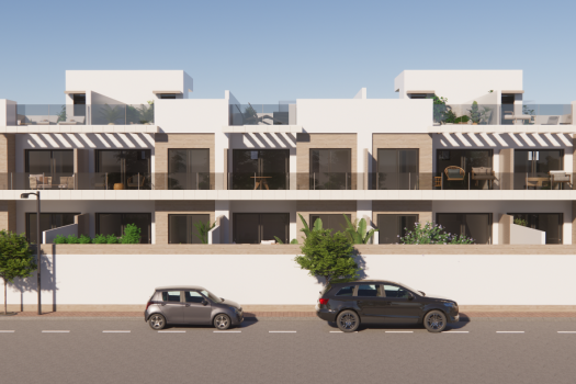 Appartementen met zonnige terrassen in Rojales