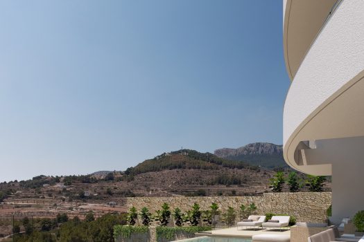 Ruime moderne villa met spectaculaire zeezicht in Calpe