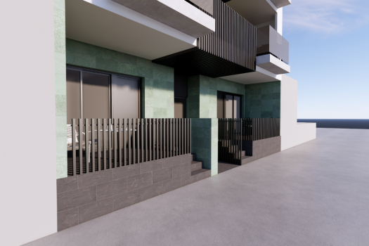 Appartementen op tweede lijn van het strand in Torre de la Horadada