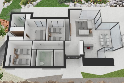 Nieuwbouwvilla met zeezicht in een van de beste wijken van Dénia